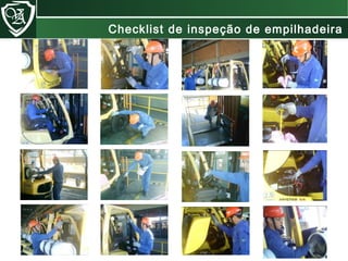 Checklist de inspeção de empilhadeira
 