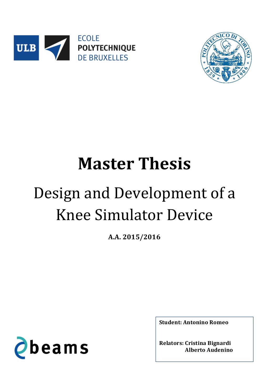 How and where can I publish my master's thesis? - Quora