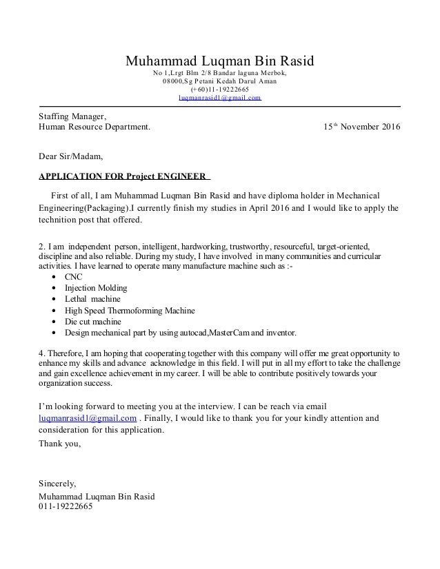 cover letter l blm cover letters