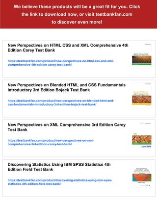 New Perspectives on HTML and CSS Comprehensive 6th Edition Carey Test ...