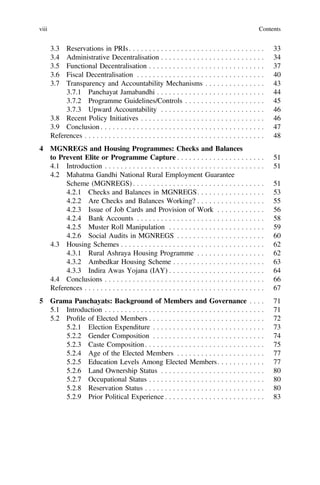Decentralised Governance Development Programmes and Elite Capture D ...