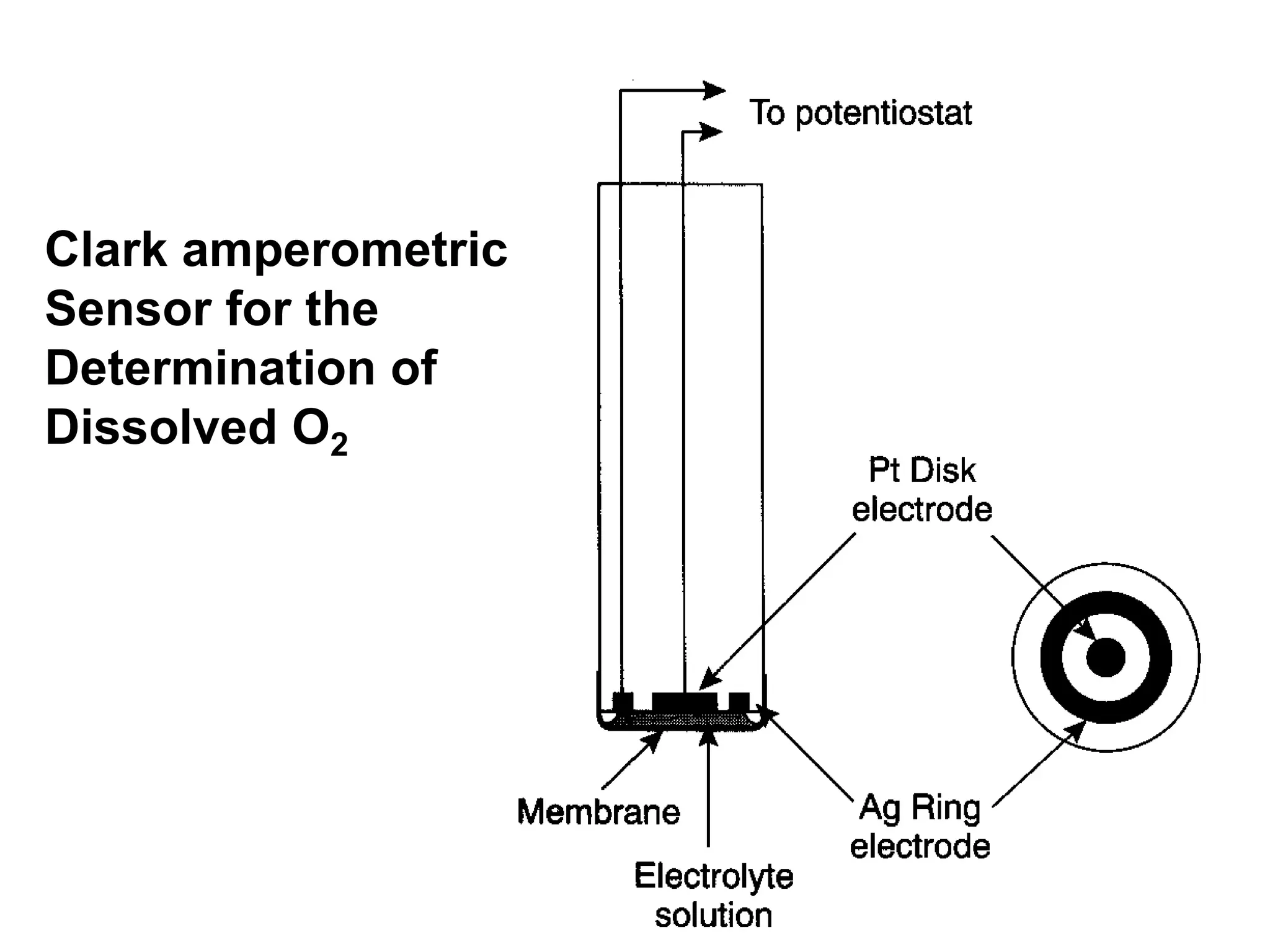 Clark amperometric
Sensor for the
Determination of
Dissolved O2
 
