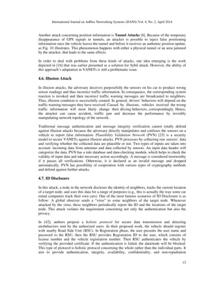 Security Attacks and Solutions in Vehicular Ad Hoc Networks: A Survey | PDF