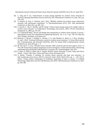 A CROSS LAYER PROTOCOL BASED ON MAC AND ROUTING PROTOCOLS FOR ...