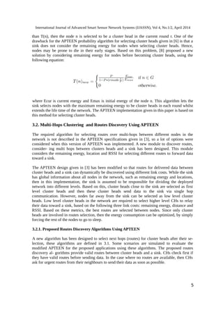 A CROSS LAYER PROTOCOL BASED ON MAC AND ROUTING PROTOCOLS FOR ...
