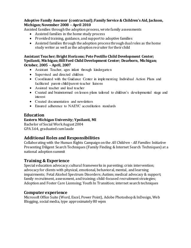 advocate cover letter