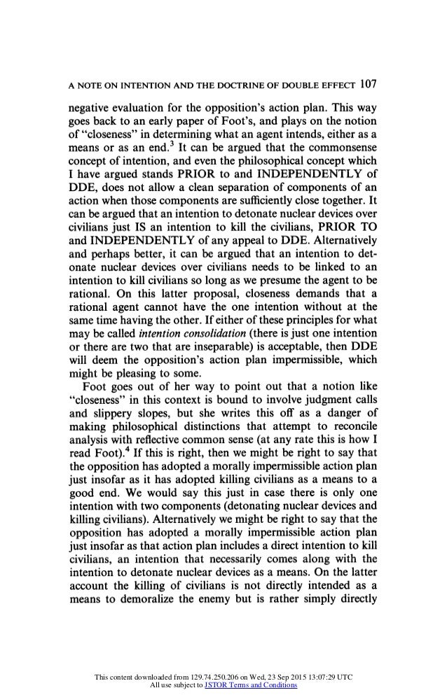 doctrine of double effect Doctrine of double effect - download as powerpoint presentation (ppt), pdf file (pdf), text file (txt) or view presentation slides online. doctrine of double effect Doctrine of double effect - download as powerpoint presentation (ppt), pdf file (pdf), text file (txt) or view presentation slides online.