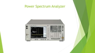 Power Spectrum Analyzer
 