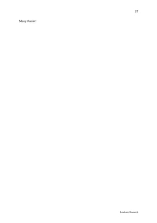 37

Many thanks!




               Landcare Research
 