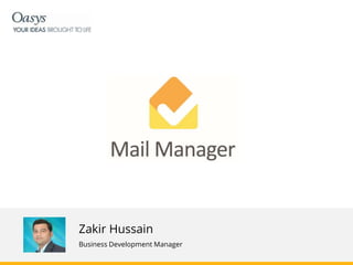 Zakir Hussain
Business Development Manager
 