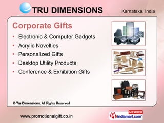 Theme Gifts & Mailers by Tru Dimensions Bengaluru