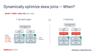 Adaptive Query Execution: Speeding Up Spark SQL at Runtime | PDF
