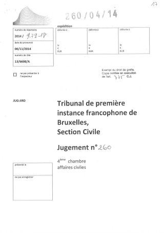 Aide juridique : le tribunal de Bruxelles interroge la Cour constitutionnelle