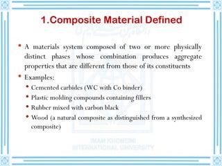 Compose Material 4235762 composite in organmmic material.ppt