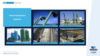 WWMetalwork Main Skills
WeedsWest Global Solutions
Adding value to your projects
Water Distribution
Systems
Pumping station - Valada do Tejo
Aspiration for irrigation - Pedrogão
Pumping station - Valada do Tejo
Pumping station - Baleizão Water supply system - Beja
 