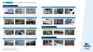 WWMetalwork Water and Wastewater Treatment Plants
WeedsWest Global Solutions
Adding value to your projects
WATER TREATMENT PLANT - ASSEICEIRA (PORTUGAL)
DEGREMONT
WASTEWATER TREATMENT PLANT - GUIA (PORTUGAL)
SIMI
WASTEWATER TREATMENT PLANT - BARREIRO (PORTUGAL)
EFACEC
PRIMARY AND SECONDARY CLARIFIERS - URUGUAY
WASTEWATER TREATMENT PLANT - CASTELO BRANCO (PORTUGAL)
WASTEWATER TREATMENT PLANT - MEDIOUNA (MOROCCO)
REVERSE OSMOSIS - BRAZIL
REVERSE OSMOSIS - BELGIUM
 