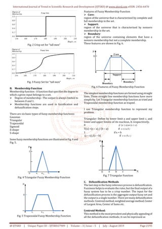 Comparison of Defuzzification Methods from a Real World Problem | PDF