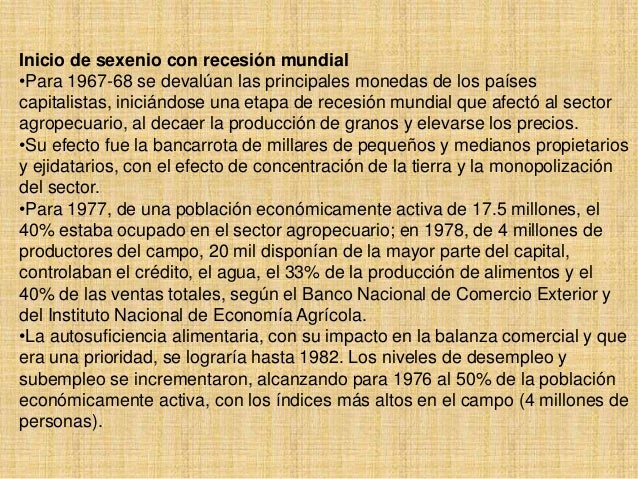 Gobiernos de Luis Echeverría y José López Portillo