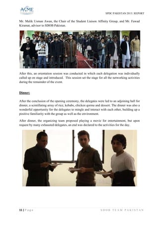 SPDC-Pakistan-2013-Report | PDF | Business Expos & Conferences | Events