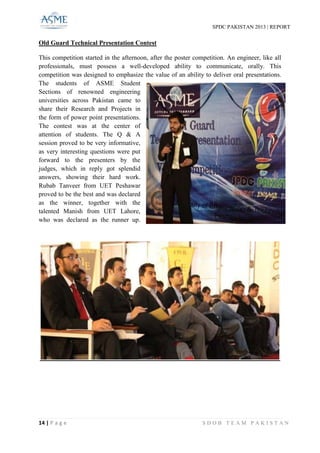 SPDC-Pakistan-2013-Report | PDF | Business Expos & Conferences | Events