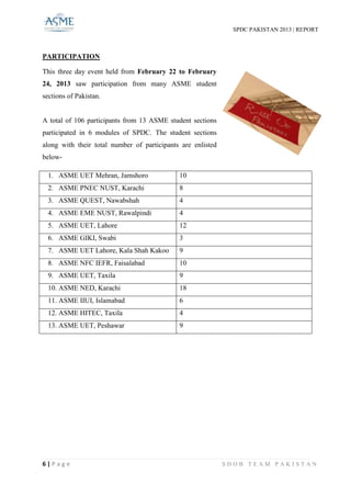 SPDC-Pakistan-2013-Report | PDF | Business Expos & Conferences | Events