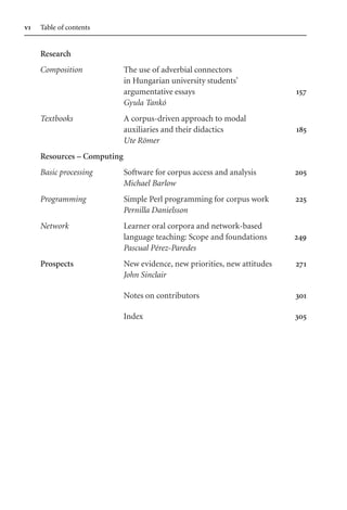 How to Use Corpora in Language Teaching John Mchardy Sinclair | PDF