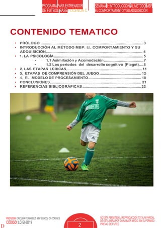 Fútbol Base: La calidad contextual de la tarea de entrenamiento - MBP  School of coaches
