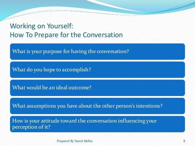 Managing Difficult Conversations Examples How to handle or Managing_difficult conversations_SumitMehta