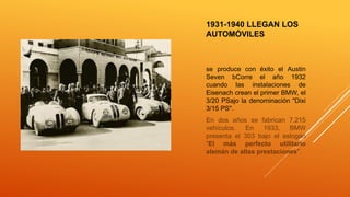Exposicion sobre BMW y toda su historia.pdf. | PDF