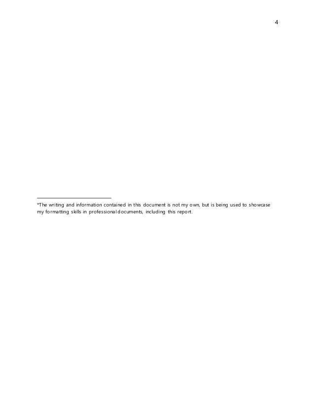 Left Bound Report with an Informational Table