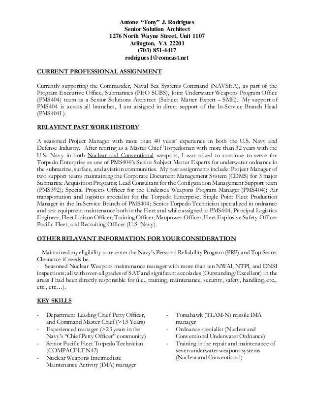logistic specialist resume