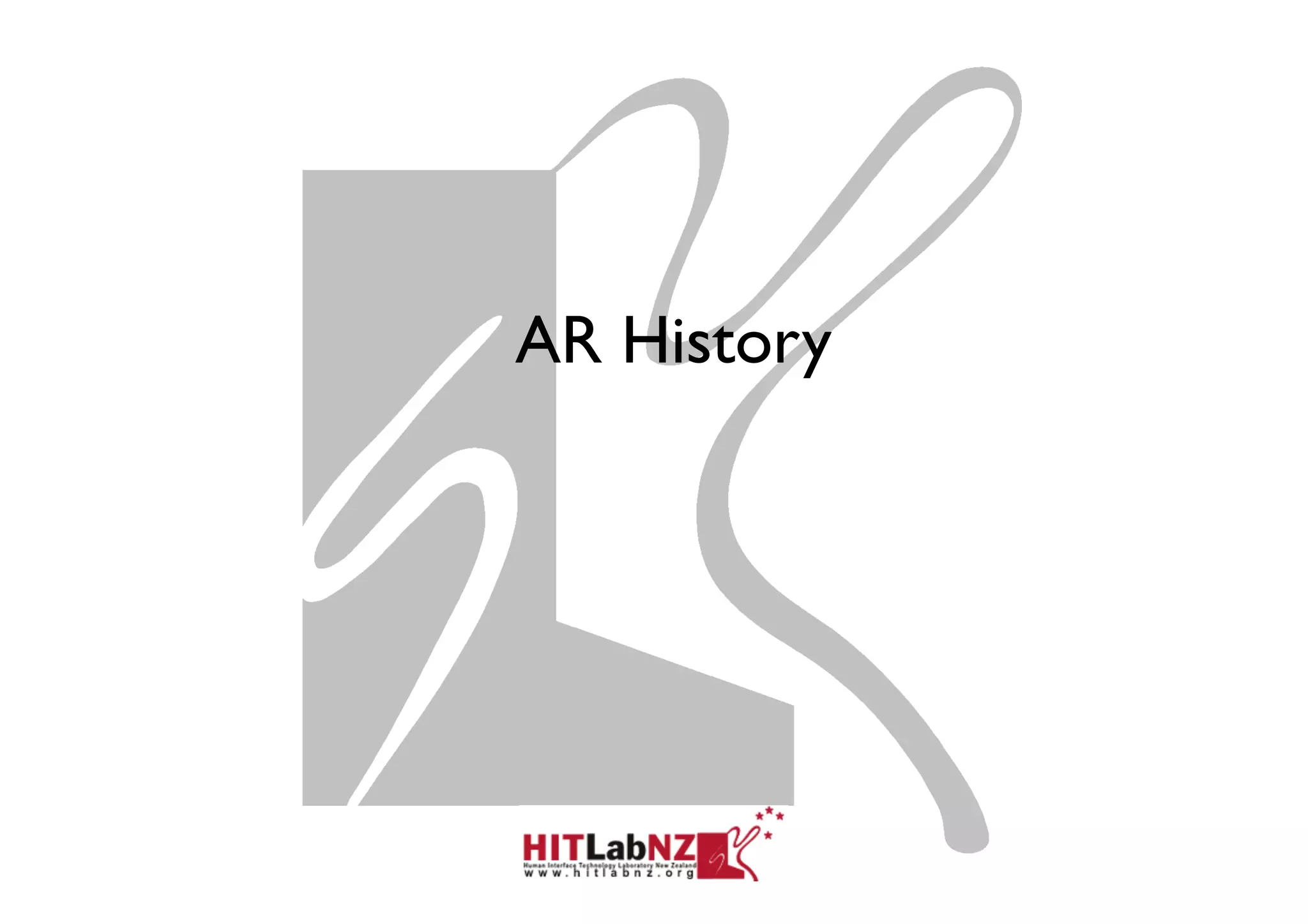 AR History
 