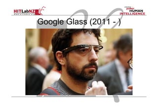 Google Glass (2011 - )
 