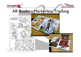 AR Books – Markerless Tracking
 