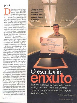 O_Escritorio_Enxuto-Exame_2003