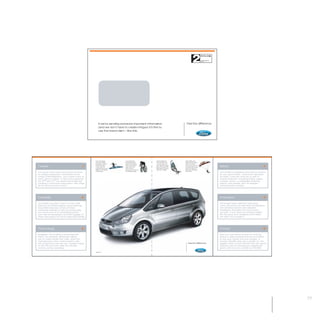 MW-Ford_Brand_60-99.qxp   24/7/06   11:12 am           Page 77




                                     If we’re sending someone important information
                                     (and we don’t have to create intrigue) it’s fine to
                                     use the brand claim – like this.




                                                                                           77
 