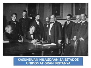 KASUNDUAN NILAGDAAN SA ESTADOS
UNIDOS AT GRAN BRITANYA
 