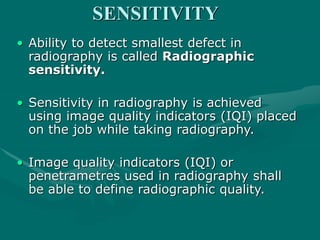 Sensitivity Radiography NDT-Basic.ppt