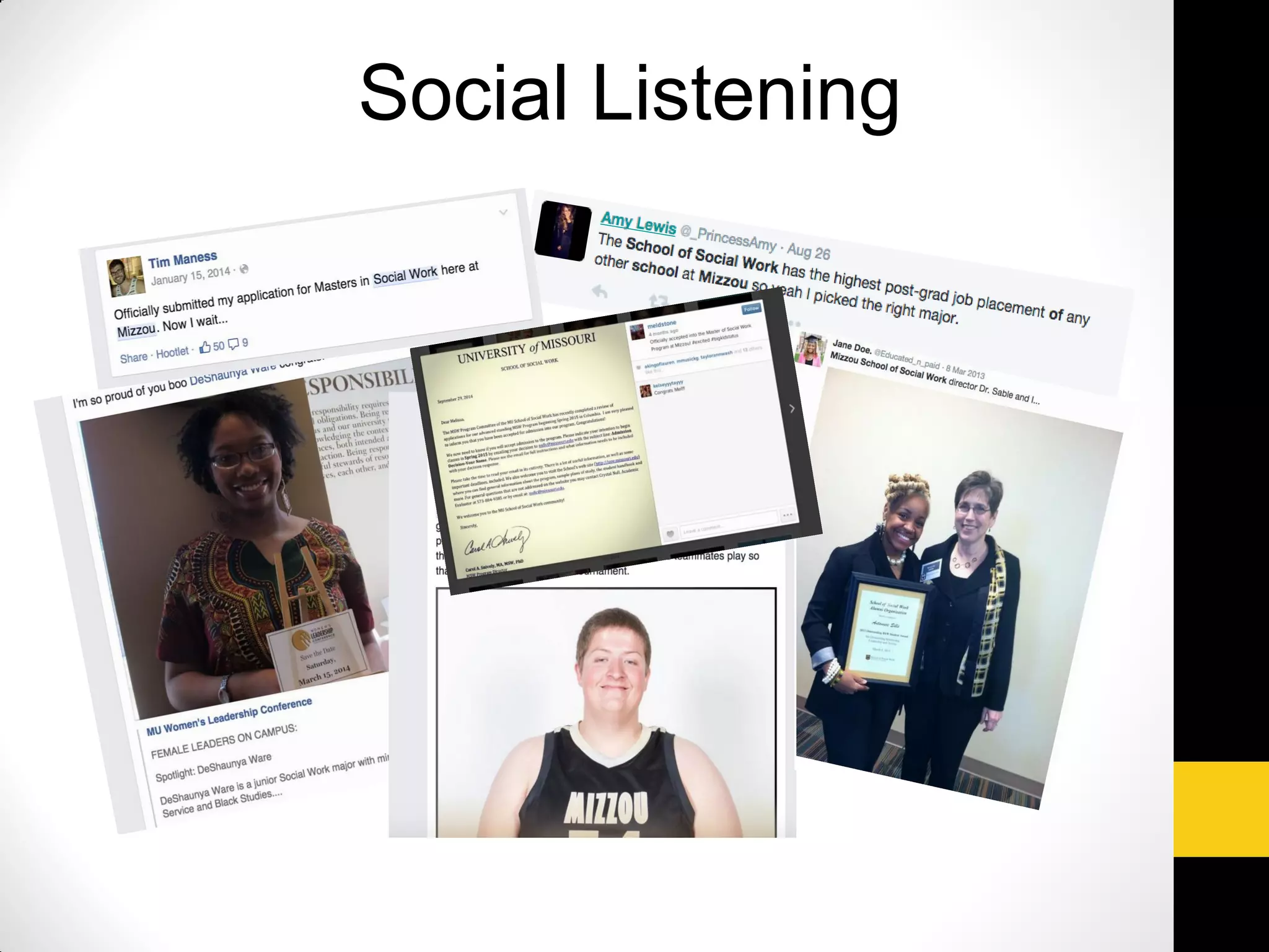 Social Listening
 