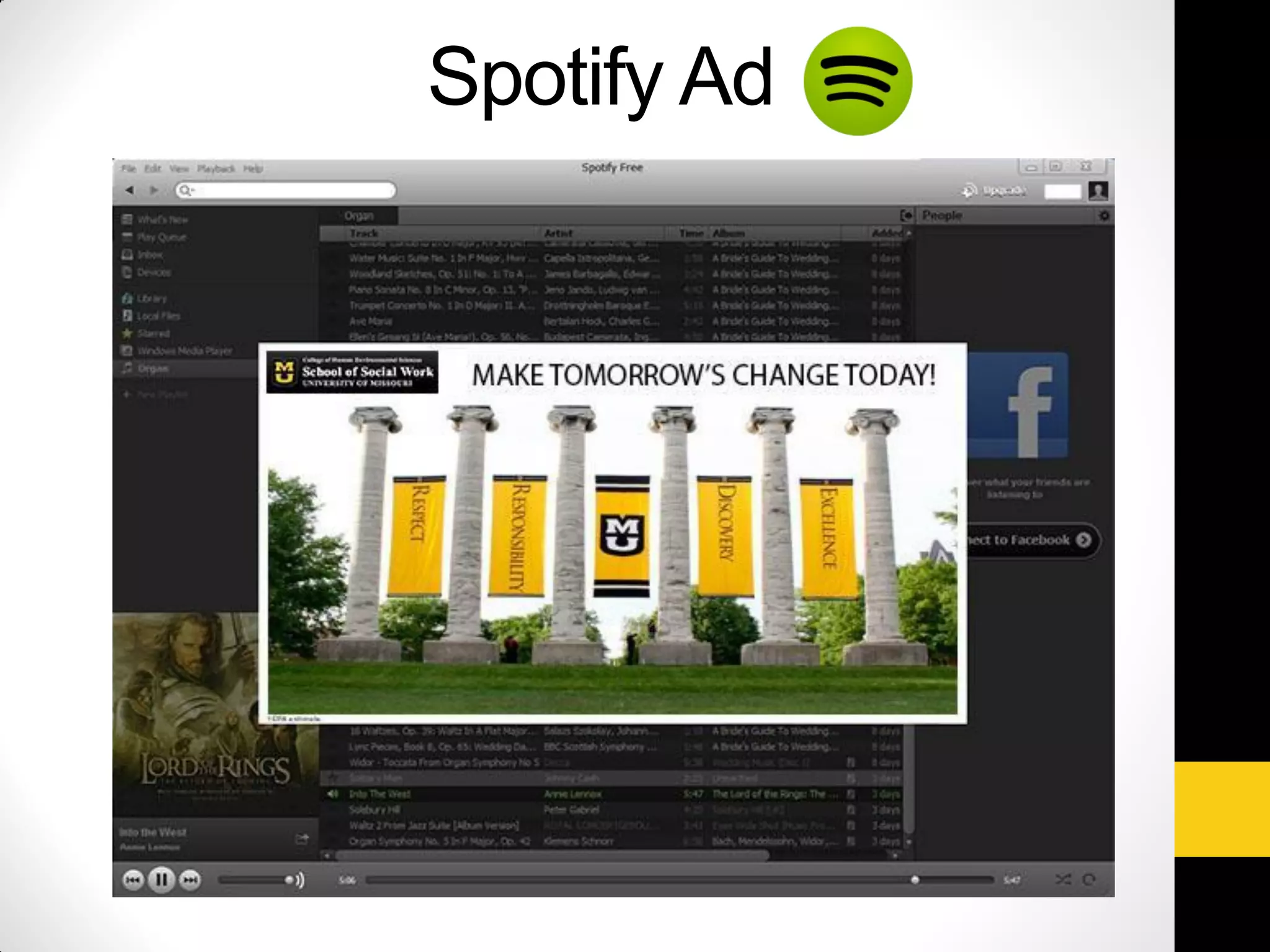 Spotify Ad
 