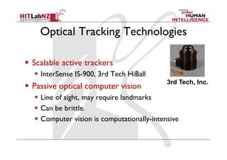 426 lecture3: AR Tracking | PDF