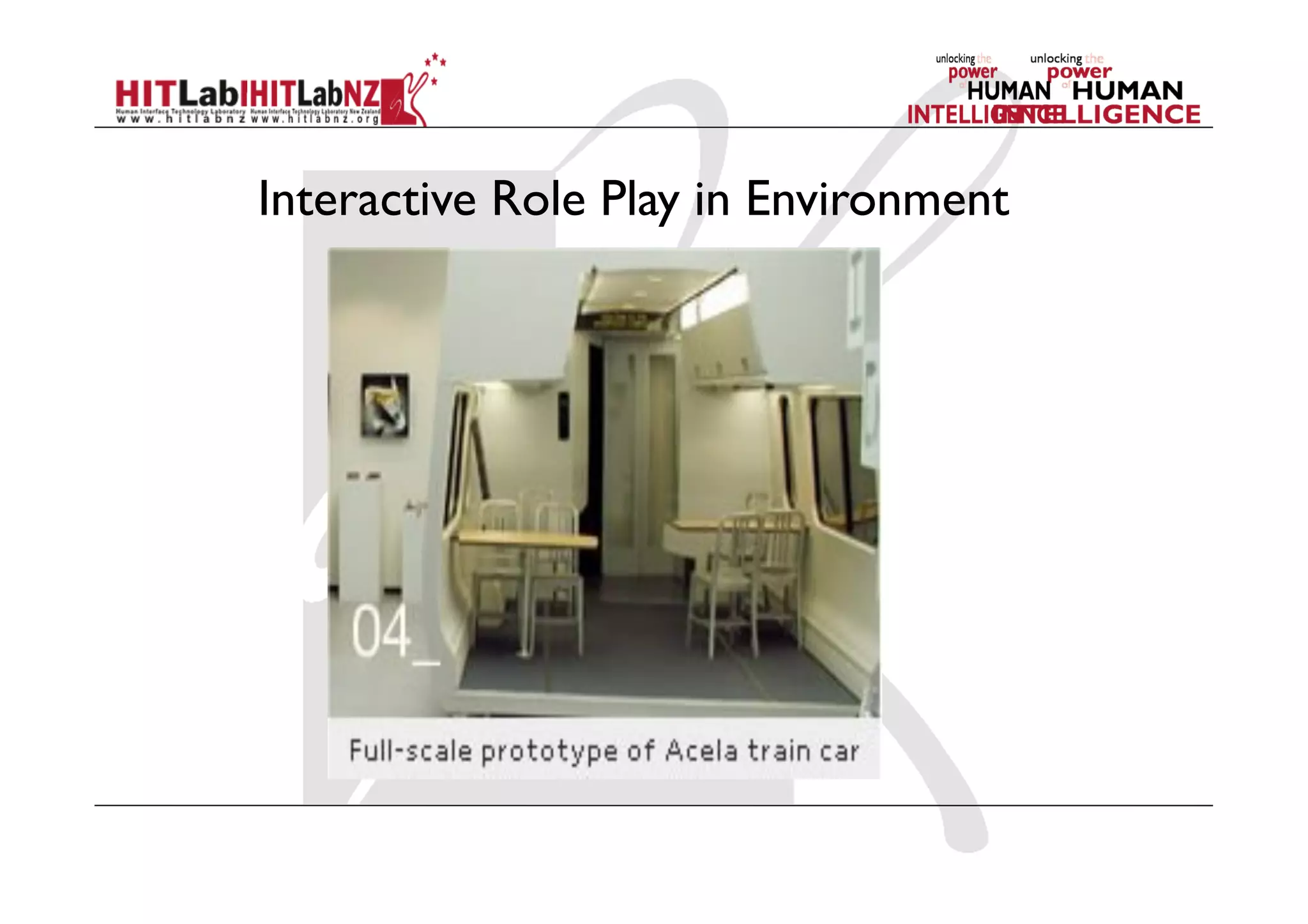 Interactive Role Play in Environment
 