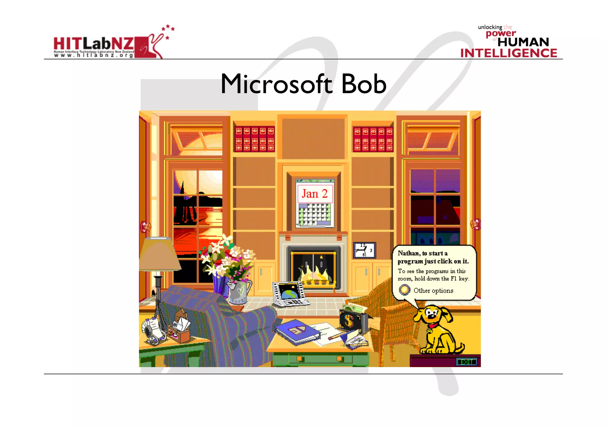 Microsoft Bob
 