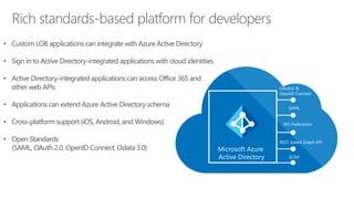 Rich standards-based platform for developers
 