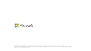 Premier Webcast - Identity Management with Windows Azure AD