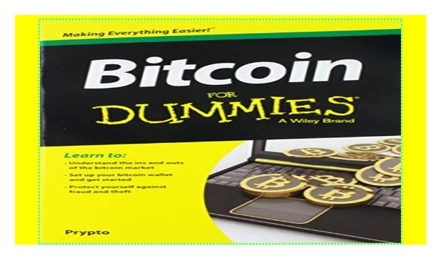 bitcoins or bitcoins for dummies