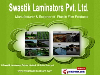Manufacturer & Exporter of Plastic Film Products
 