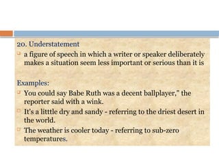 English Vocabulary Lessons: Figures-of-Speech | PPTX