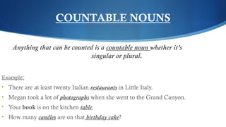 Anything Countable 427951962-NOUNS-PRONOUNS-AND-VERBS-ADVERBS.pptx