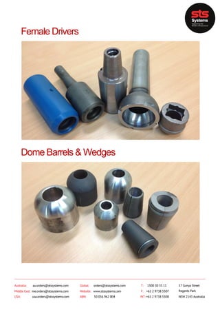 STS Systems Product Catalogue V22 | PDF